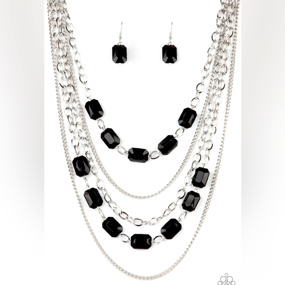 Layered & Loved Necklace & Earrings Set